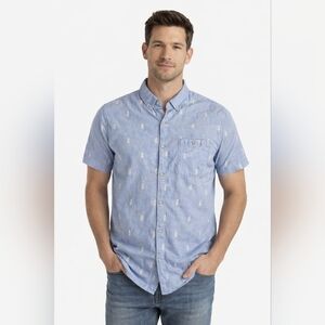 Roar Aztec Shirt‎ Sleeve Southwestern XL